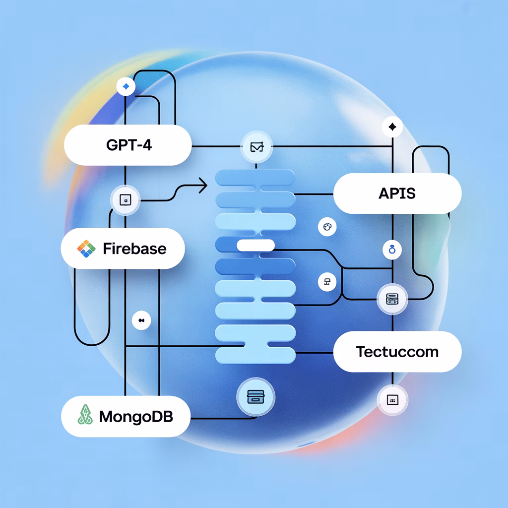 Modern Tech Stack Diagram