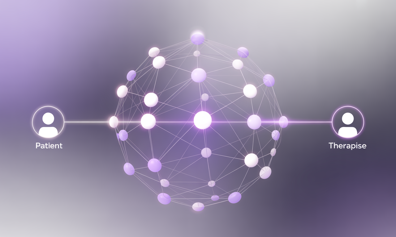 Abstract network graphic
