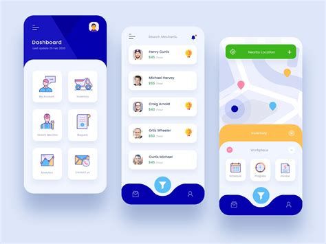 App and Dashboard Mockup