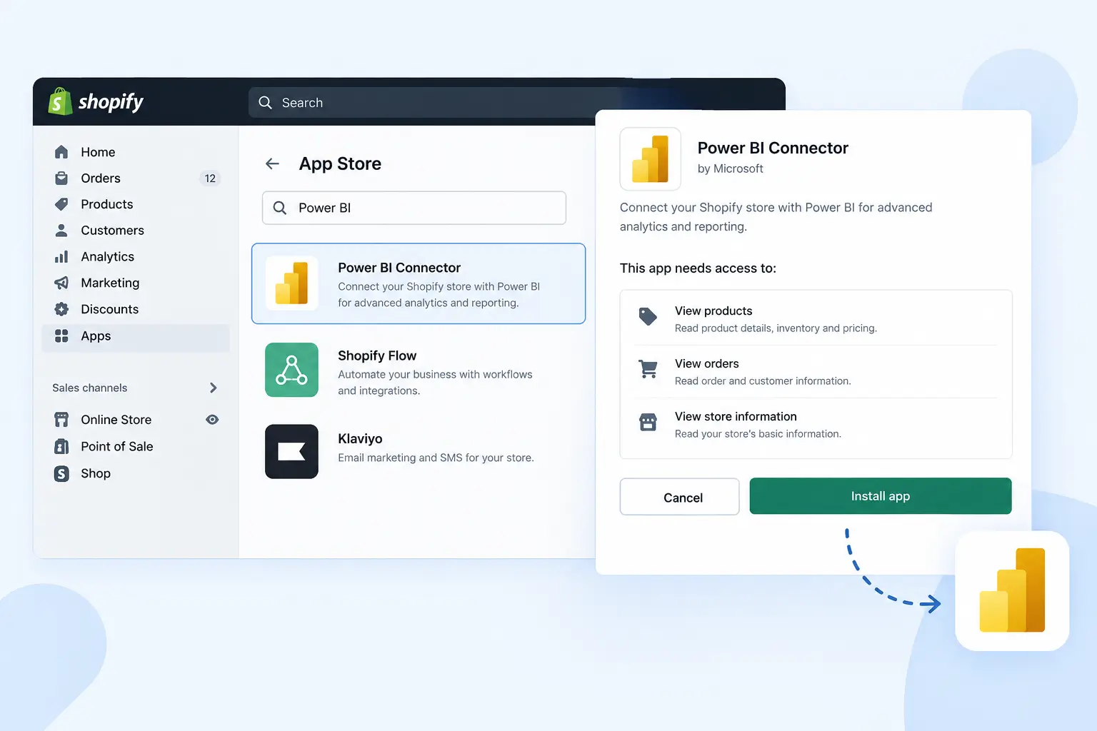 4 Easy Steps To Integrate Power BI With Shopify